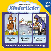 Die schönsten Kinderlieder - 3-CD Hörspielbox Vol. 1