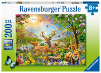 Ravensburger Kinderpuzzle - 13352 Anmutige Hirschfamilie - 200 Teile Puzzle für Kinder ab 8 Jahren