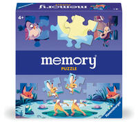 Ravensburger 24690 - memory® Puzzle Tiere am Teich - Für 2-4 memory® Fans ab 4 Jahren, der weltbekannte Merkspiel-Klassiker als Puzzlespiel