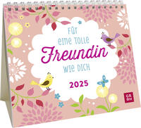 Mini-Kalender 2025: Für eine tolle Freundin wie dich