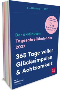 Tagesabreißkalender 2027: 6-Minuten