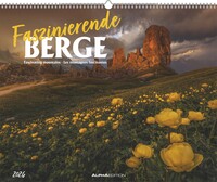 Alpha Edition - Faszinierende Berge 2026 – Wandkalender 52×42,5 cm mit 12 beeindruckenden Berglandschaften weltweit, dekorativer Monatskalender für Bergliebhaber & Naturfreunde