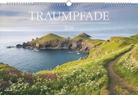 Alpha Edition - Traumpfade 2026 – Wandkalender 49,5×33 cm mit 12 traumhaften Landschafts- & Wege-Motiven, hochwertiger Bildkalender auf FSC-Papier, für Naturfreunde & Wanderliebhaber