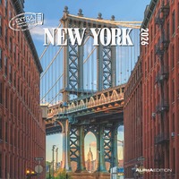 Alpha Edition - New York 2026 – Broschürenkalender 30x30 cm – Wandkalender – Für USA- und Städtefans – 12 New-York-Aufnahmen – Mit Platz für Notizen, Feiertagen & Ferienterminen