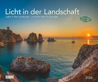 DUMONT - Licht in der Landschaft 2026 – Wandkalender 60 x 50 cm mit Landschafts-Impressionen, für Naturliebhaber und Reiselustige