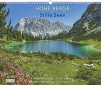 Hohe Berge – Stille Seen 2026 – Wandkalender 52 x 42,5 cm – Spiralbindung