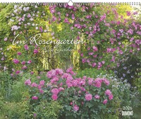 DUMONT - Im Rosengarten 2026 – Gartenkalender – Querformat 52 x 43 cm – Romantische Rosenmotive für Gartenfreunde