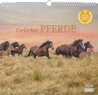 DUMONT - Geliebte Pferde 2026 – Wandkalender 38 x 36 cm – Pferdefotografie von Christiane Slawik für Pferdeliebhaber