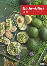 DUMONT - Küchenglück 2026 – Küchenkalender in Postergröße – 50 x 70 cm, Food-Fotografie, perfekt für Koch und Küchen fans