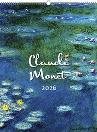 Alpha Edition - Claude Monet 2026 – Kunstkalender 42×56 cm mit Meisterwerken des Impressionismus, dekorativer Wandkalender für Kunstliebhaber, Monet-Fans & Malerei-Begeisterte