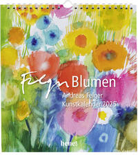 Wandkalender 2025: Blumen