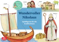 Wundervoller Nikolaus. Erzählschienen-Figurenset