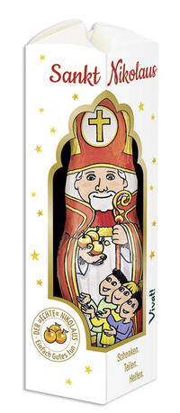 4er-Set Nikolaus aus Fairtrade Schokolade