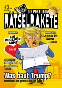 DIE POSTILLON RÄTSELRAKETE, Ausgabe Nr. 3