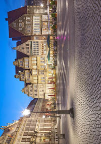 édition art print Kunstdruck DIN A2 Bremen - Marktplatz am Abend