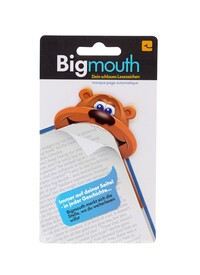 Bigmouth Bär - Dein schlaues Lesezeichen - Mit Magnet