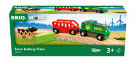 BRIO World - Bauernhof-Batterie-Zug