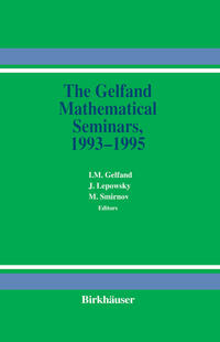 The Gelfand Mathematical Seminars, 1993–1995