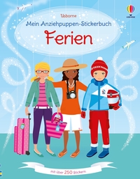 Mein Anziehpuppen-Stickerbuch: Ferien