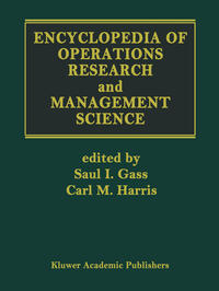 Encyclopedia of Operations Research and Management Science