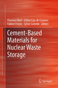 Cement-Based Materials for Nuclear Waste Storage