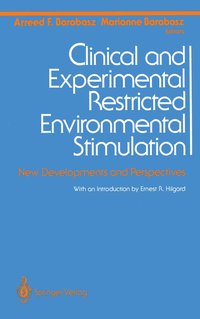 Clinical and Experimental Restricted Environmental Stimulation