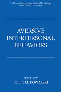 Aversive Interpersonal Behaviors