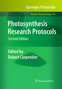 Photosynthesis Research Protocols