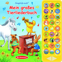 27-Button-Soundbuch - Mein großes Tierliederbuch - 27 bekannte Kinderlieder zum Mitsingen