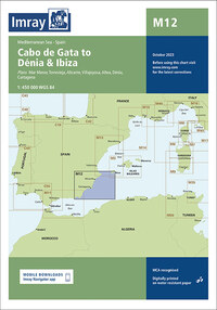 M12 Cabo de Gata to Dénia and Ibiza, Imray Chart