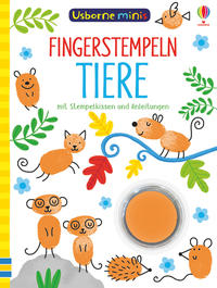 Usborne Minis - Fingerstempeln: Tiere