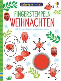 Usborne Minis - Fingerstempeln: Weihnachten