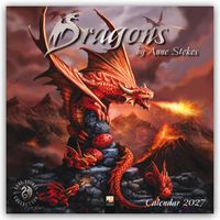 Dragons by Anne Stokes - Drachen von Anne Stokes 2027 – Original Flame Tree Publishing-Kalender [Kalender]