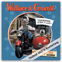 Wallace and Gromit 2025 – Wandkalender