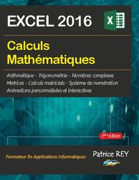 Calculs mathematiques avec EXCEL 2016