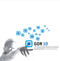 12th General Online Research Conference. Proceedings.