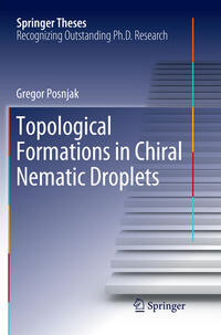 Topological Formations in Chiral Nematic Droplets