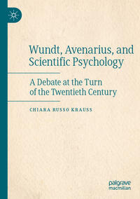 Wundt, Avenarius, and Scientific Psychology