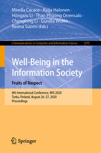 Well-Being in the Information Society. Fruits of Respect