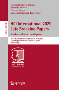 HCI International 2020 - Late Breaking Papers: Multimodality and Intelligence