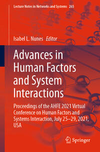 Advances in Human Factors and System Interactions