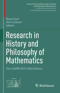 Research in History and Philosophy of Mathematics