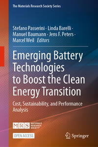 Emerging Battery Technologies to Boost the Clean Energy Transition