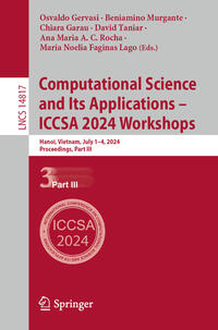 Computational Science and Its Applications – ICCSA 2024 Workshops