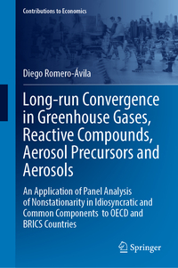 Long-run Convergence in Greenhouse Gases, Reactive Compounds, Aerosol Precursors and Aerosols