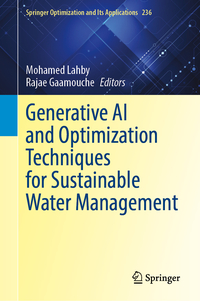 Generative AI and Optimization Techniques for Sustainable Water Management