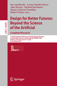 Design for Better Futures: Beyond the Science of the Artificial. Completed Research