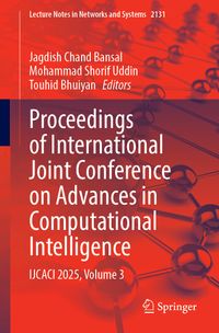 Proceedings of International Joint Conference on Advances in Computational Intelligence