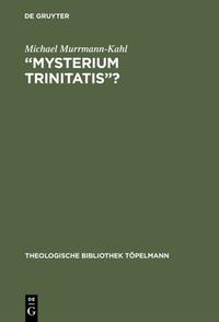 “Mysterium trinitatis”?