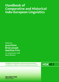 Handbook of Comparative and Historical Indo-European Linguistics